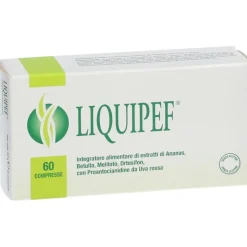 Liquipef Integratore Drenante per Eliminare Liquidi 60 Compresse