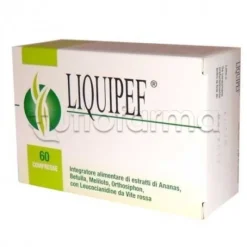 Liquipef Integratore Drenante per Eliminare Liquidi 60 Compresse