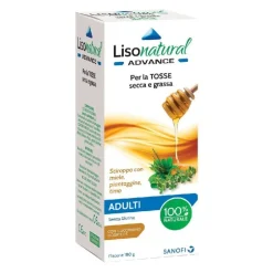 Lisonatural Tosse Secca e Grassa Sciroppo Adulti Naturale 180 g