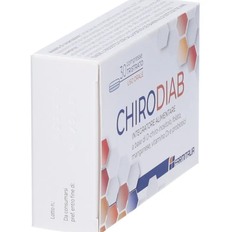 LJ Pharma Chirodiab Integratore per Intestino 30 Compresse Tristrato
