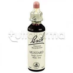 Loacker Mustard Fiori Di Bach Stabilizzante Umore Gocce Orali 20 ml