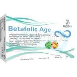 Logidex Betafolic Age Integratore Benessere Organismo 30 Compresse
