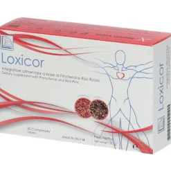 Logidex Loxicor Integratore per Colesterolo 30 Compresse