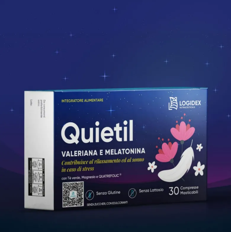 Logidex Quietil Integratore per Sonno 30 Compresse