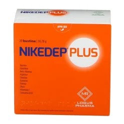 Logus Pharma Nikedep Plus Integratore Ricostituente 20 Bustine