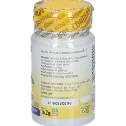 Longlife B12 1000mcg Integratore con Vitamina B 60 Tavolette