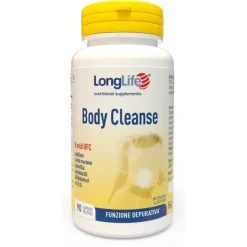 Longlife Body Cleanse Integratore per Intestino 90 Capsule