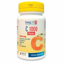 Longlife C 1000 Forte Integratore con Vitamina C per le Difese Immunitarie 50 Tavolette