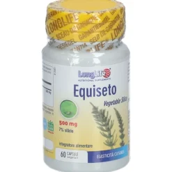 Longlife Equiseto Integratore per Capelli Pelle e Unghie 60 Capsule