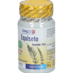 Longlife Equiseto Integratore per Capelli Pelle e Unghie 60 Capsule