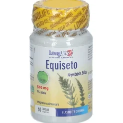 Longlife Equiseto Integratore per Capelli Pelle e Unghie 60 Capsule