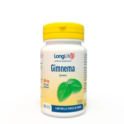 Longlife Gimnema Integratore per Controllo della Fame e Metabolismo dei Carboidrati 60 Capsule