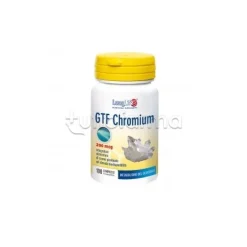 Longlife GTF Chromium Integratore per Metabolismo dei Carboidrati 100 Compresse