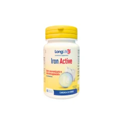 Long Life Iron Active Integratore di Ferro e Vitamina C 60 Tavolette