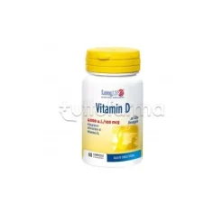 Longlife Vitamin D 4000 UI Integratore di Vitamina D 60 Compresse