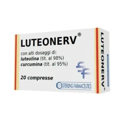 Luteonerv Integratore per Sistema Nervoso Memoria e Concentrazione 20 Compresse