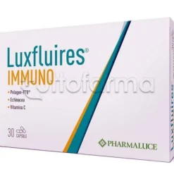 Luxfluires Immuno Integratore per Sistema Immunitario 30 Capsule