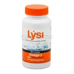 Lysi Omega 3 Vitamina E per Pelle 120 Capsule