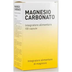 Magnesio Carbonato per Stanchezza 100 Capsule