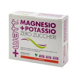 Magnesio+potassio Zero Zuccheri integratore sali minerali per energia e muscoli 20 stick