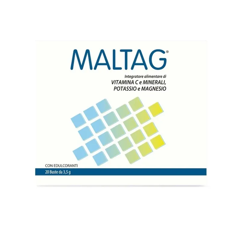 Maltag Integratore Funzione Muscolare e Immunitaria 20 Bustine