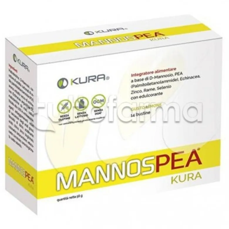 Mannospea Integratore per Benessere Vie Urinarie 14 Bustine