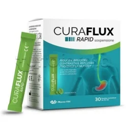 Marco Viti Curaflux Rapid Integratore Acidità e Reflusso 30 Stick