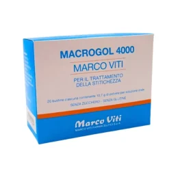 Marco Viti Macrogol 4000 Lassativo Stitichezza e Regolarità Intestinale 20 Bustine