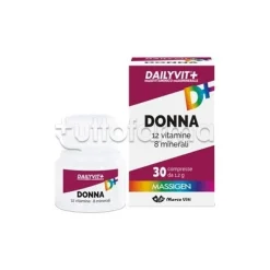 Marco Viti Massigen Dailyvit+ Donna Integratore Vitaminico 30 Compresse