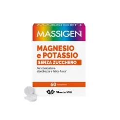 Marco Viti Massigen Magnesio e Potassio Integratore Ricostituente 60 Compresse