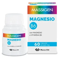 Marco Viti Massigen Magnesio B6 Integratore 60 Capsule