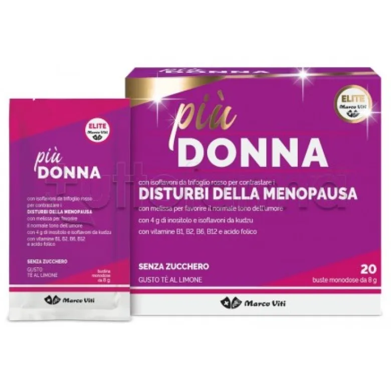 Marco Viti Più Donna Integratore per Menopausa 20 Bustine