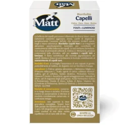 Matt Biorifoltin Capelli integratore per rinforzare e nutrire i capelli 30 capsule