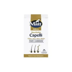 Matt Biorifoltin Capelli integratore per rinforzare e nutrire i capelli 30 capsule