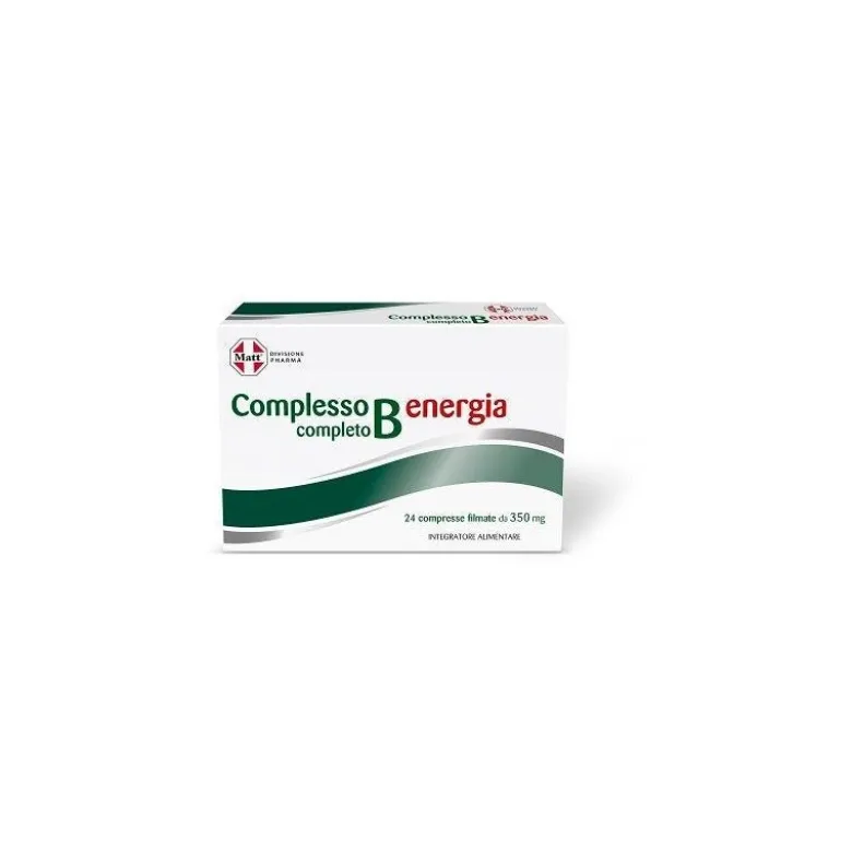 Matt Pharma Complesso Completo B Energia per Energia e Benessere 24 Compresse