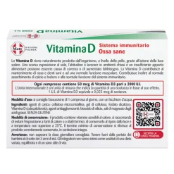 Matt Pharma Vitamina D Integratore per Ossa, Immunità e Muscoli 60 Compresse