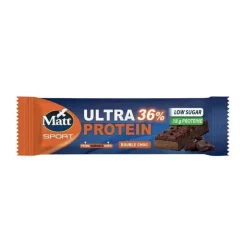 Matt Sport Ultra Protein Double Choco Barretta proteica per sportivi 50g