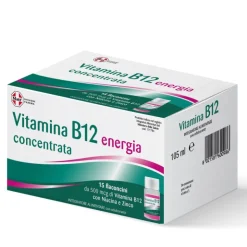 Matt Vitamina B12 Energia Concentrato Integratore per Stanchezza 15 Flaconcini