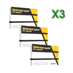 Medronys Epato Integratore per Depurazione e Benessere Epatico 3x30 capsule