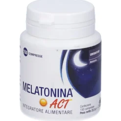 Melatonina Act Integratore per Sonno 150 Compresse