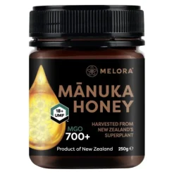 Melora Miele di Manuka Originale Nuova Zelanda 700 MGO 250gr