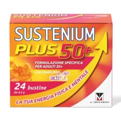 Menarini Sustenium Plus 50+ Integratore Energizzante 24 Bustine