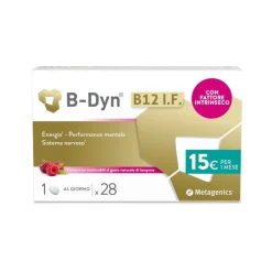 Metagenics B-Dyn Integratore di Vitamina B12 Gusto Lampone 28 Compresse