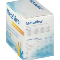 Metagenics Metaviva Integratore con Magnesio Potassio e Vitamina C 20 Bustine