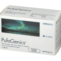 Metagenics Pufagenics Integratore con Omega-3 90 Capsule