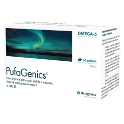 Metagenics Pufagenics Integratore con Omega-3 90 Capsule