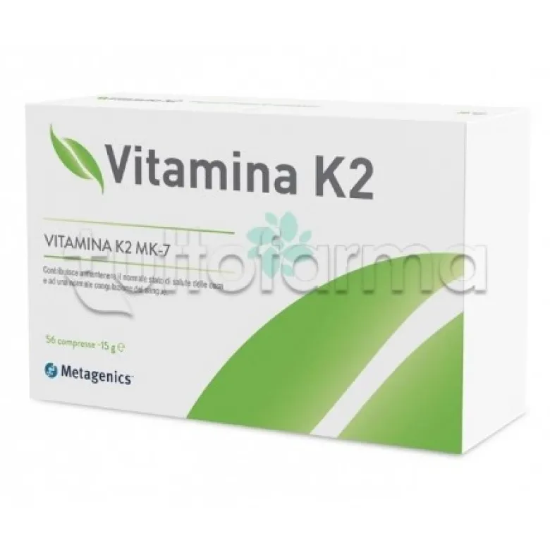 Metagenics Vitamina K2 Integratore per Ossa 56 Compresse
