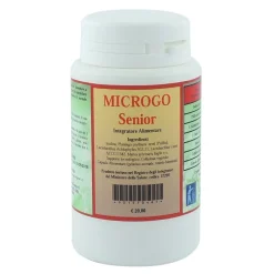 Microgo Senior Probiotico con Psillio e Malva per Transito Intestinale 30 Capsule