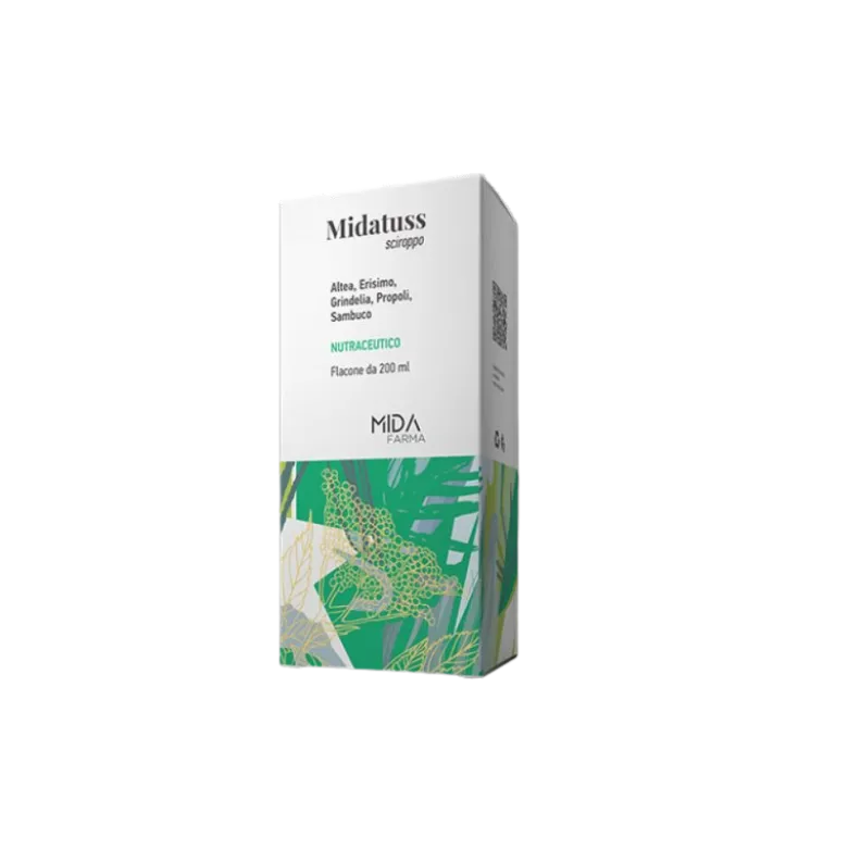 Midatuss Integratore per Gola e Vie Respiratorie 200ml