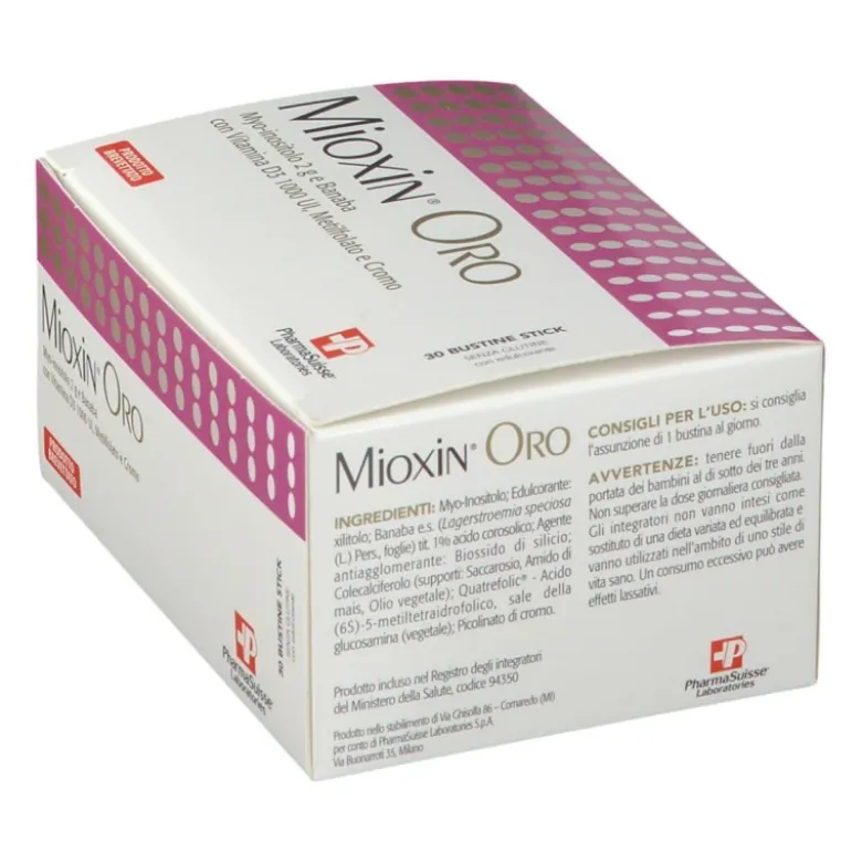Mioxin Oro Integratore Gravidanza e Fertilità 30 Bustine